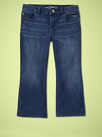 Cropped flare jeans