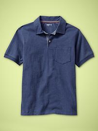Jersey polo shirt