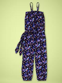 Floral twilight romper