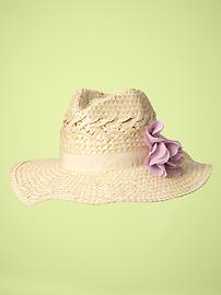 Flower cowboy hat