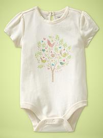 Keyhole graphic bodysuit