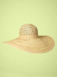 Raffia sun hat