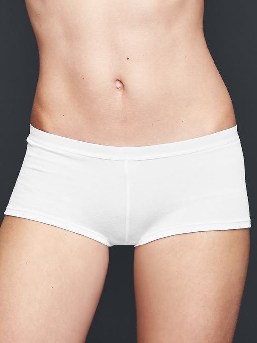 Image number 3 showing, Stretch cotton shorty