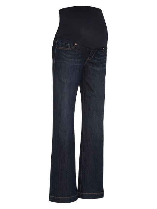 View large product image 1 of 1. 1969 full panel long & lean jeans