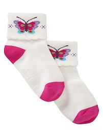 Butterfly socks
