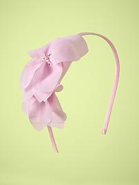 Jeweled flower headband