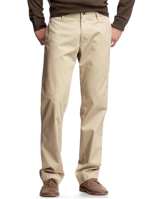 Gap Mens The Classic Khaki Straight Fit Pants