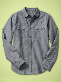 1969 chambray utility shirt