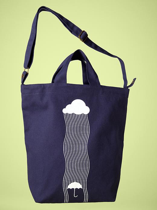 Image number 1 showing, Gap + Threadless tote