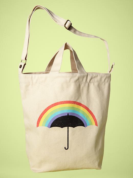 Image number 5 showing, Gap + Threadless tote