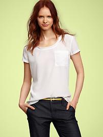 Solid pocket top
