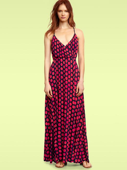 Gap Dotted Maxi Dress