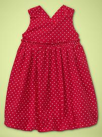 Dot tank dress