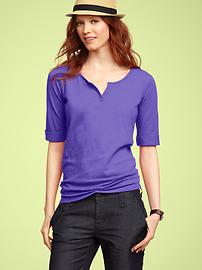 Bleecker slub henley T