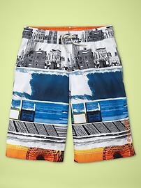 Photo-real swim trunks