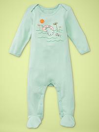 Favorite embroidered one-piece