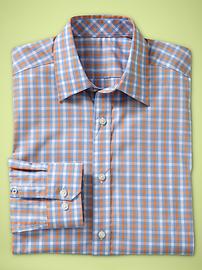 Non-Iron checkered shirt (original fit)