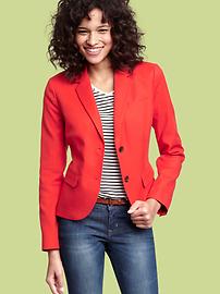 Shrunken classic blazer