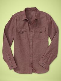 1969 chambray utility shirt