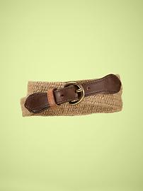Woven jute belt