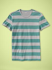 Printed stripes T