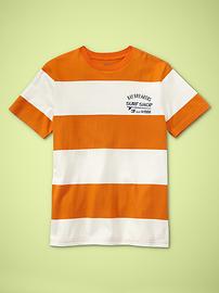Striped surf T