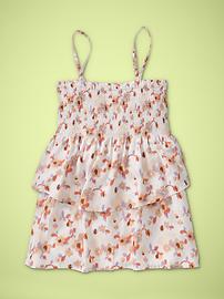 Smocked ruffle top