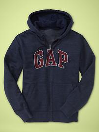 Tri-blend arch logo hoodie