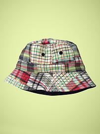 Patchwork bucket hat