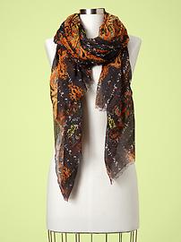 Kaleidoscope print scarf