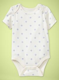 Anchor print bodysuit