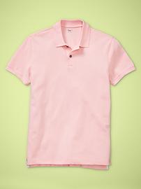 The new essential pique polo