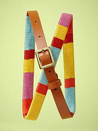 Multi-threaded thin belt