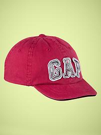 Plaid logo baseball hat
