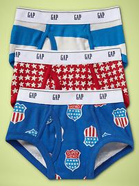 4th of July underwear (3-pack)