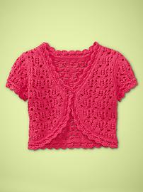Crocheted cardigan