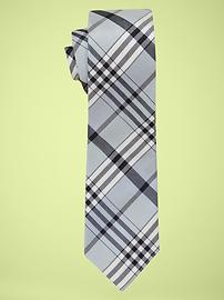 Plaid tie