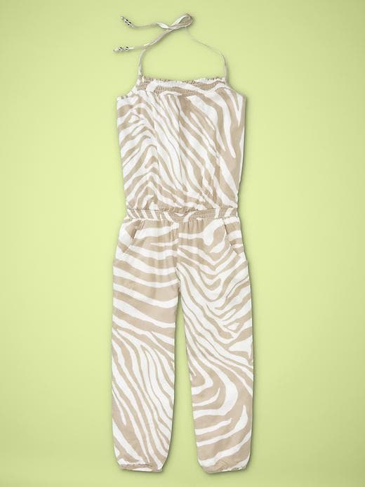 View large product image 1 of 1. Zebra romper