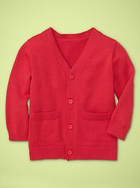 V-neck cardigan
