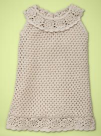 Crocheted dress
