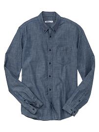 1969 printed indigo shirt (slim fit)