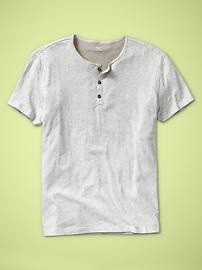 The Clinton double-layer henley T