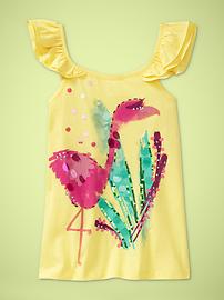 Embellished flutter T