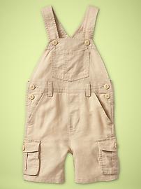 Linen overalls