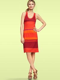 Striped tank dress