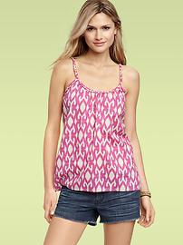 Ikat braided cami