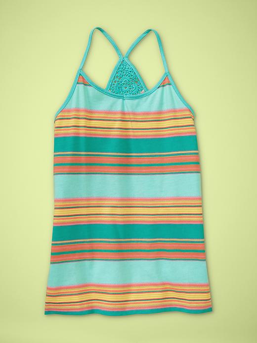 Gap Striped Crocheted Tank