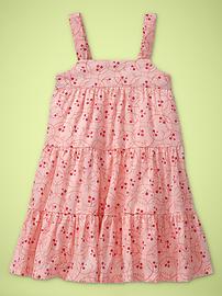 Printed tank dress