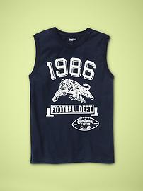 Graphic sport tank