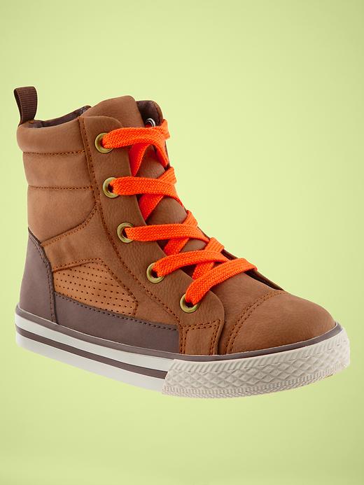 Image number 1 showing, Pop high-top sneakers